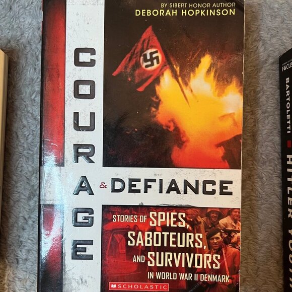 Set Of 4 Scholastic Books On WWII & Holocaust: The Greatest Treasure Hunt - Picture 3 of 9